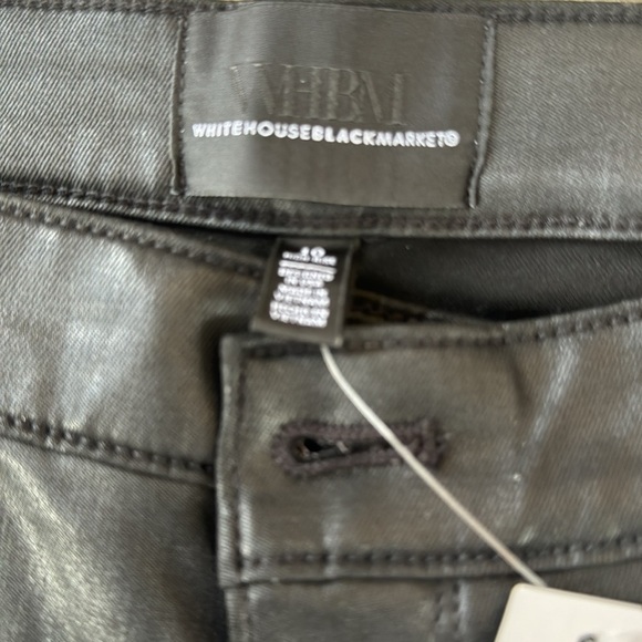 New black coated Vegas White House black market size 10 pants - Picture 2 of 5